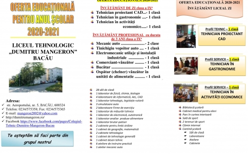 OFERTA EDUCATIONALA 2020-2021 image 2